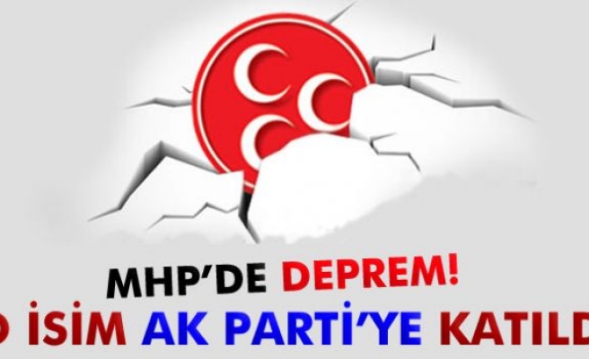 MHP'li aday adayı AK Parti'ye katıldı