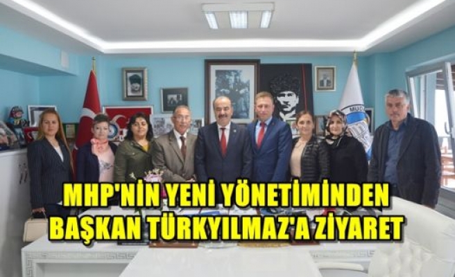 MHP'nin Yeni Yönetiminden Başkan Türkyılmaz'a Ziyaret