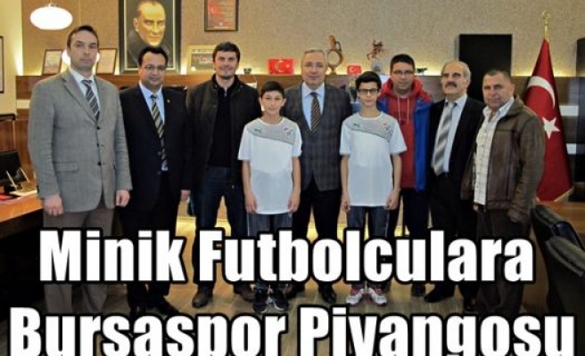 Minik Futbolculara Bursaspor Piyangosu