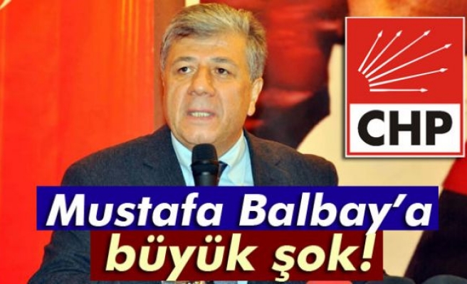 Mustafa Balbay'a büyük şok!