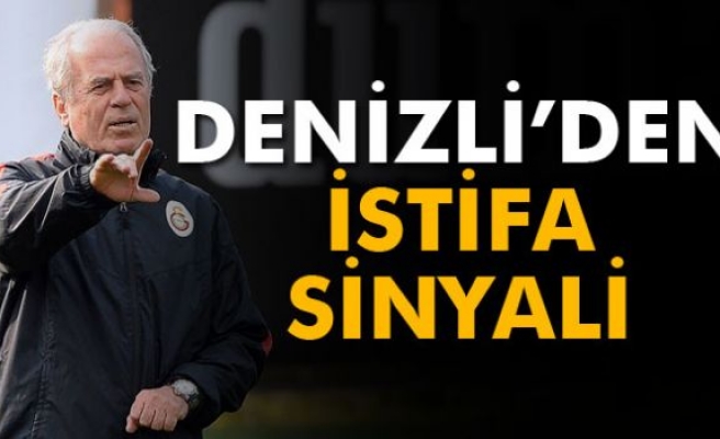 Mustafa Denizli'den istifa sinyali