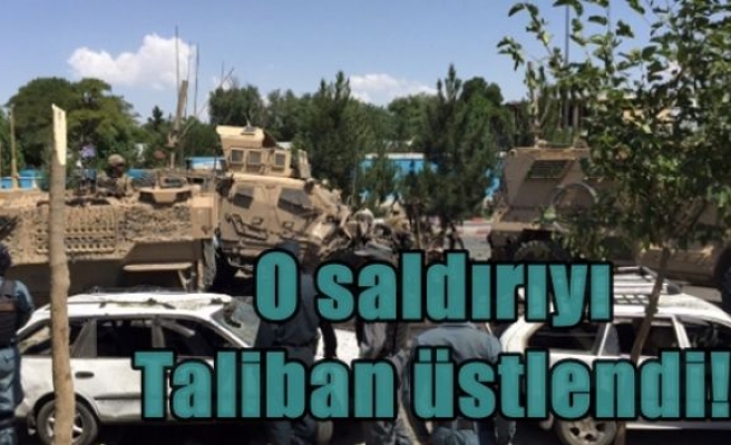 NATO birlikleri saldırısını Taliban üstlendi