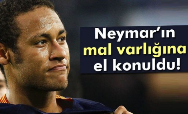 Neymar’ın 40 milyon euro değerindeki mal varlığına el konuldu