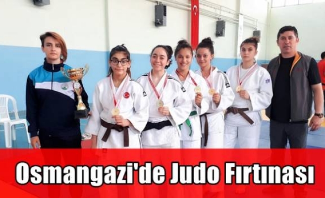 Osmangazi'de Judo Fırtınası