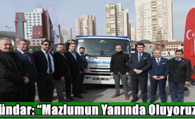 Osmangazi’den Bayırbucak Türkmenleri İçin Yardım Malzemesi