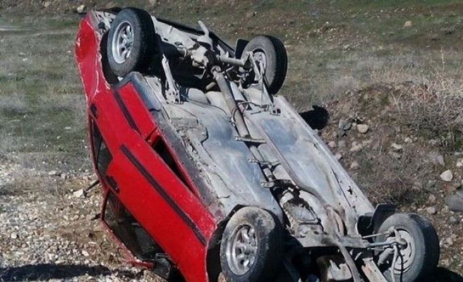 Otomobil Takla Attı: Dört Yaralı