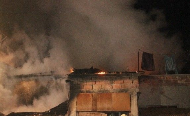 Konya’da müstakil evde yangın