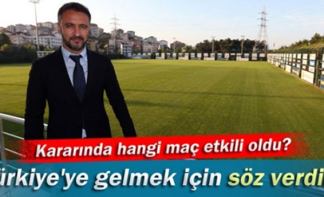 Pereira: 'Beşiktaş maçı sonrası, Türkiye'ye gelmeye karar verdim'