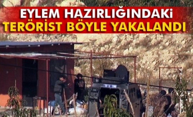 PKK'lı terörist böyle yakalandı