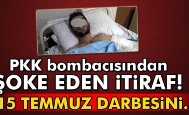 PKK'lı teröristin 15 Temmuz itirafı: “Darbe olacağını bize söylediler”