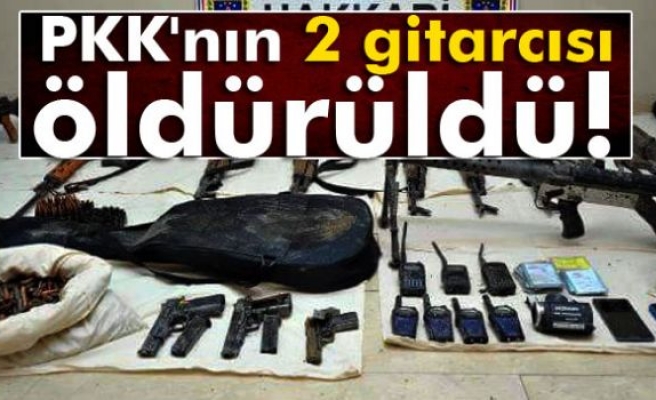 PKK'nın 2 gitarcısı öldürüldü