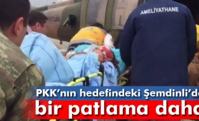 PKK’nın hedefindeki Şemdinli’de bir patlama daha