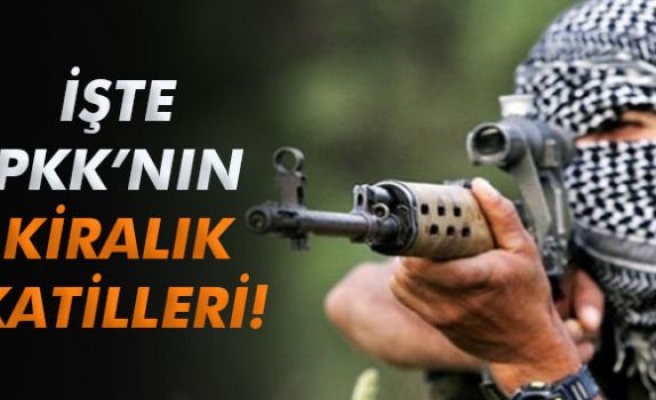 PKK'nın kiralık katilleri!