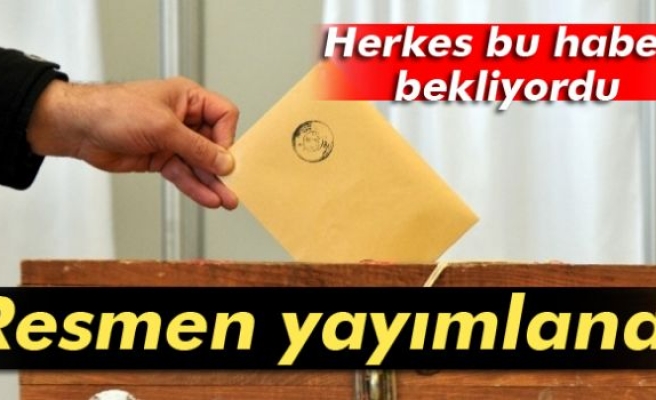 Referandum takvimi Resmi Gazete'de yayımlandı