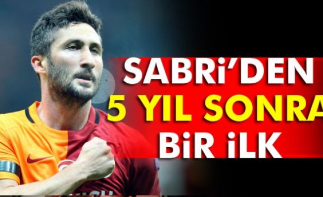 Sabri Sarıoğlu 5 yıl sonra gol attı