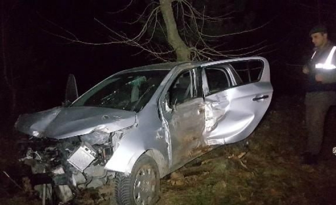 Samsun’da otomobil şarampole yuvarlandı: 1 ölü, 2 yaralı