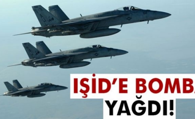 Savaş uçakları IŞİD mevzilerini vurdu