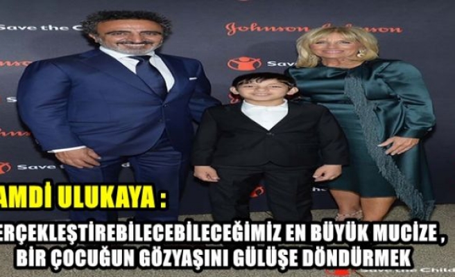 Save the Children Hamdi Ulukaya’ya Yardımseverlik Ödülü verdi