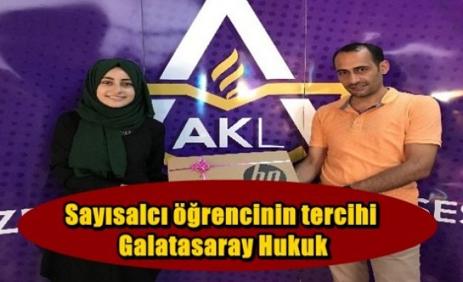 Sayısalcı öğrencinin tercihi Galatasaray Hukuk