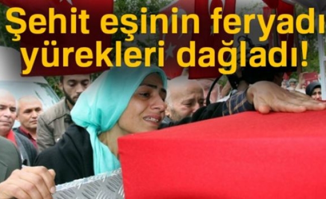 Şehit Eşi Ebru Özdemir: 'Yeşil Gözlüm Sen Peygambere Komşu Mu Oldun?'