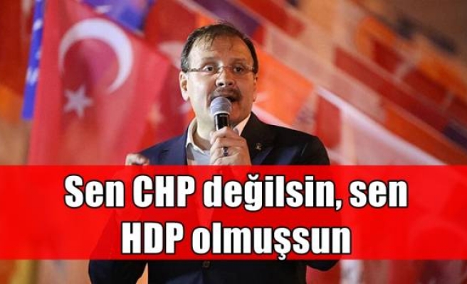 Sen CHP değilsin, sen HDP olmuşsun