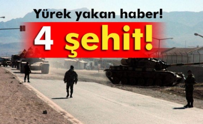 Şırnak'ta çatışma, Dağlıca'da patlama, Nusaybin'de saldırı: 4 şehit