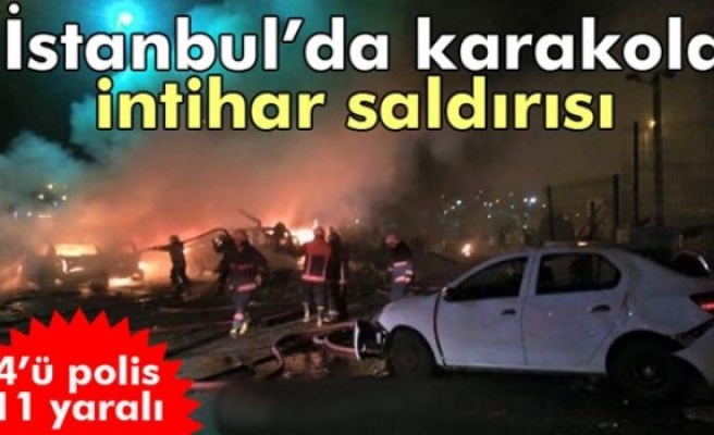 Sultanbeyli'de karakola bombalı saldırı