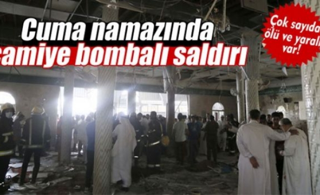 Suudi Arabistan’da camiye bombalı saldırı: 15 ölü