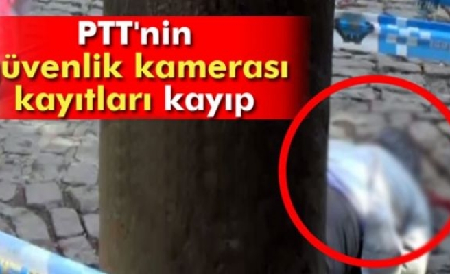 Tahir Elçi olayında PTT'nin güvenlik kamerası kayıtları kayıp