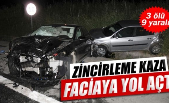 Tarsus’ta zincirleme kaza: 3 ölü, 9 yaralı