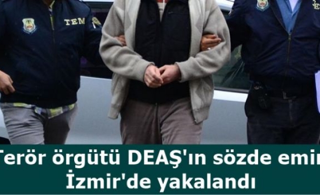 Terör örgütü DEAŞ'ın sözde emiri İzmir'de yakalandı