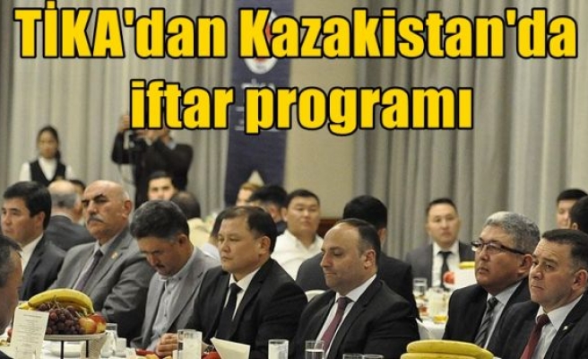 TİKA'dan Kazakistan'da iftar programı