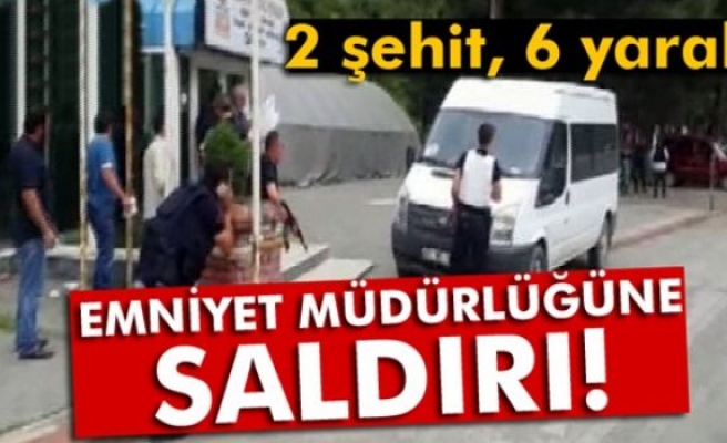 Trabzon'da emniyet müdürlüğüne saldırı!