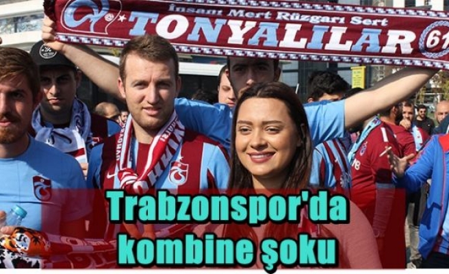 Trabzonspor'da kombine şoku