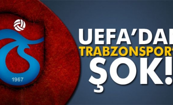 Trabzonspor'un UEFA geliri donduruldu