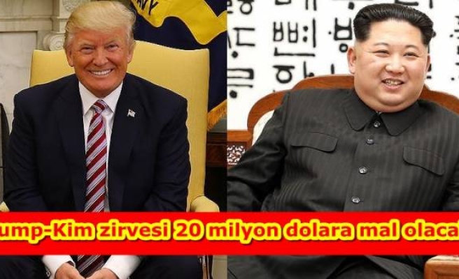 Trump-Kim zirvesi 20 milyon dolara mal olacak