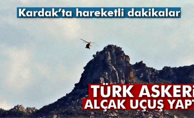 Türk Askeri Alçak Uçuş Yaptı!
