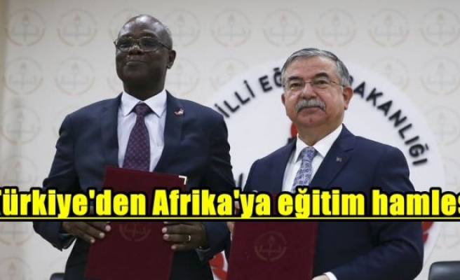 Türkiye'den Afrika'ya eğitim hamlesi