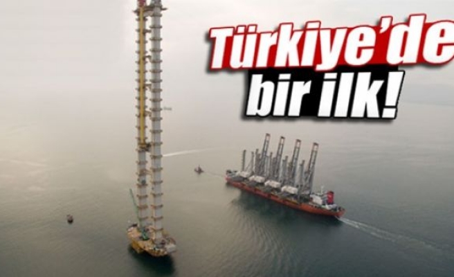 Türkiye'nin en büyük 4 dev vinci Körfez’e ulaştı
