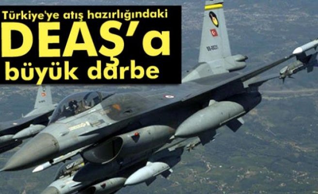 Türkiye'ye atış hazırlığındaki DEAŞ terör örgütüne TSK'dan darbe