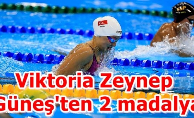 Viktoria Zeynep Güneş'ten 2 madalya