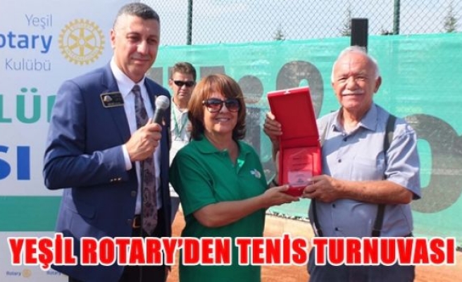 Yeşil Rotary'den Tenis Turnuvası
