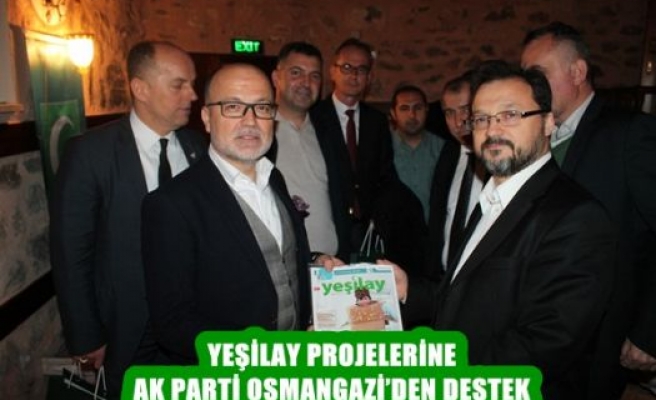 Yeşilay Projelerine Ak Parti Osmangazi'den Destek