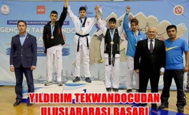 Yıldırımlı taekwondocudan uluslararası başarı