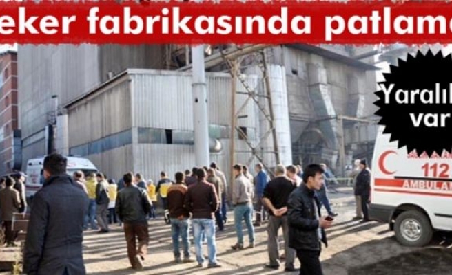 Yozgat şeker fabrikasında patlama: 5 yaralı