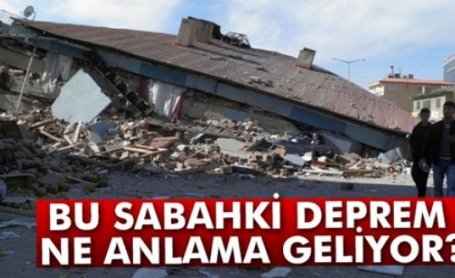 Yüreklere su serpen Marmara depremi açıklaması