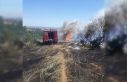 Çıkan yangında 2 hektar ormanlık alan zarar gördü