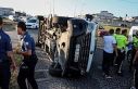 Bursa'da servis aracının devrilmesi sonucu 8 kişi...