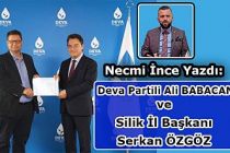 Necmi İnce yazdı: DEVA Partili Ali Babacan ve silik il başkanı Serkan Özgöz