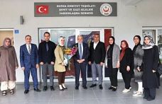 Bursa Nilüfer'de Başkan Özdemir'den şehit yakınları ve gazilere ziyaret